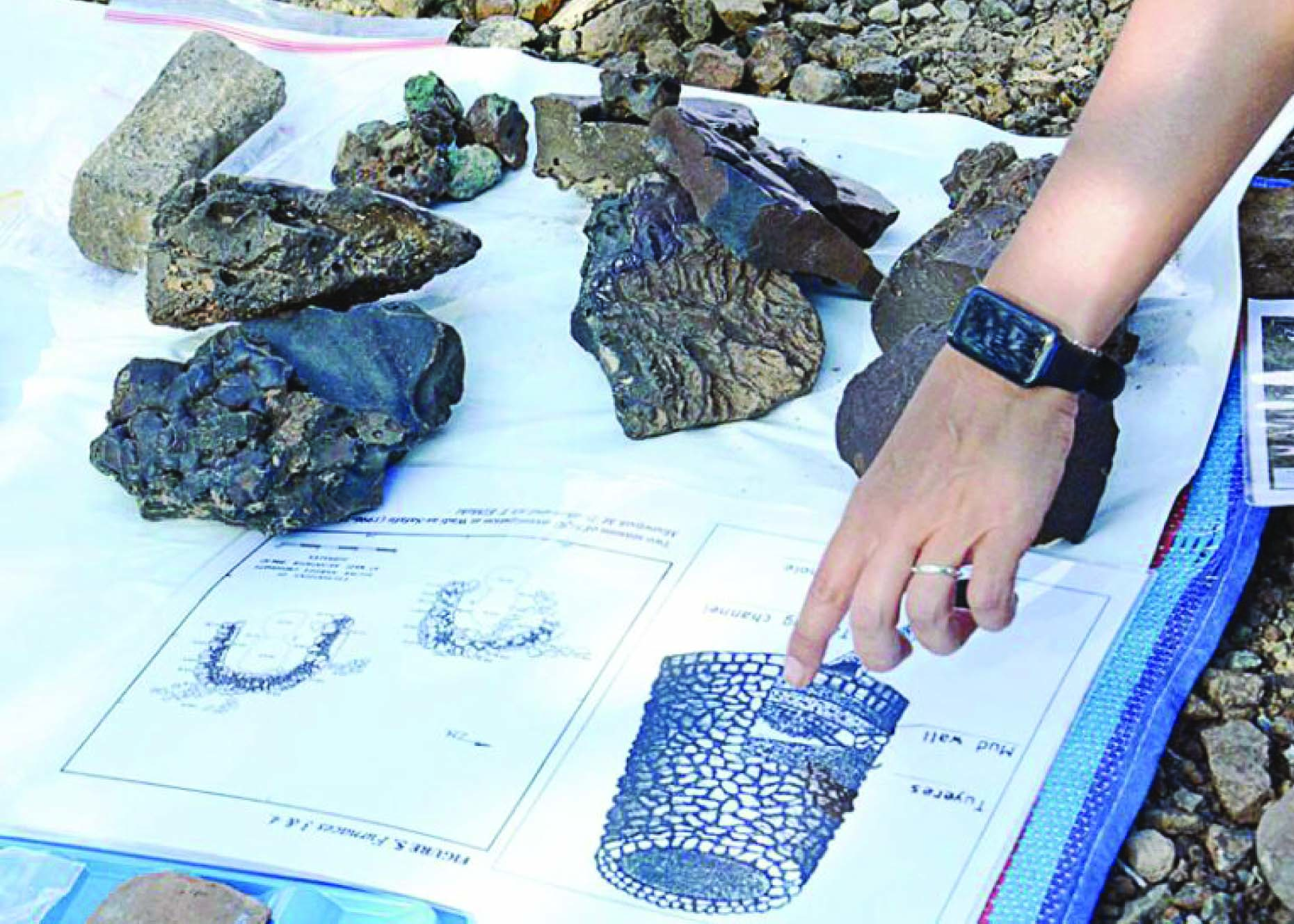 മുദൈബിയിൽ ഇരുമ്പ് യുഗത്തിലെ ശ്മശാന അവശിഷ്ടം കണ്ടെത്തി മുദൈബിയിൽ ഇരുമ്പ് യുഗത്തിലെ ശ്മശാന അവശിഷ്ടം കണ്ടെത്തി