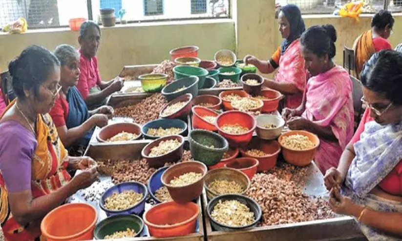 കശുവണ്ടിത്തൊഴിലാളി കൂലിവർധന: ചർച്ചയിൽ തീരുമാനമായില്ല കശുവണ്ടിത്തൊഴിലാളി കൂലിവർധന: ചർച്ചയിൽ തീരുമാനമായില്ല