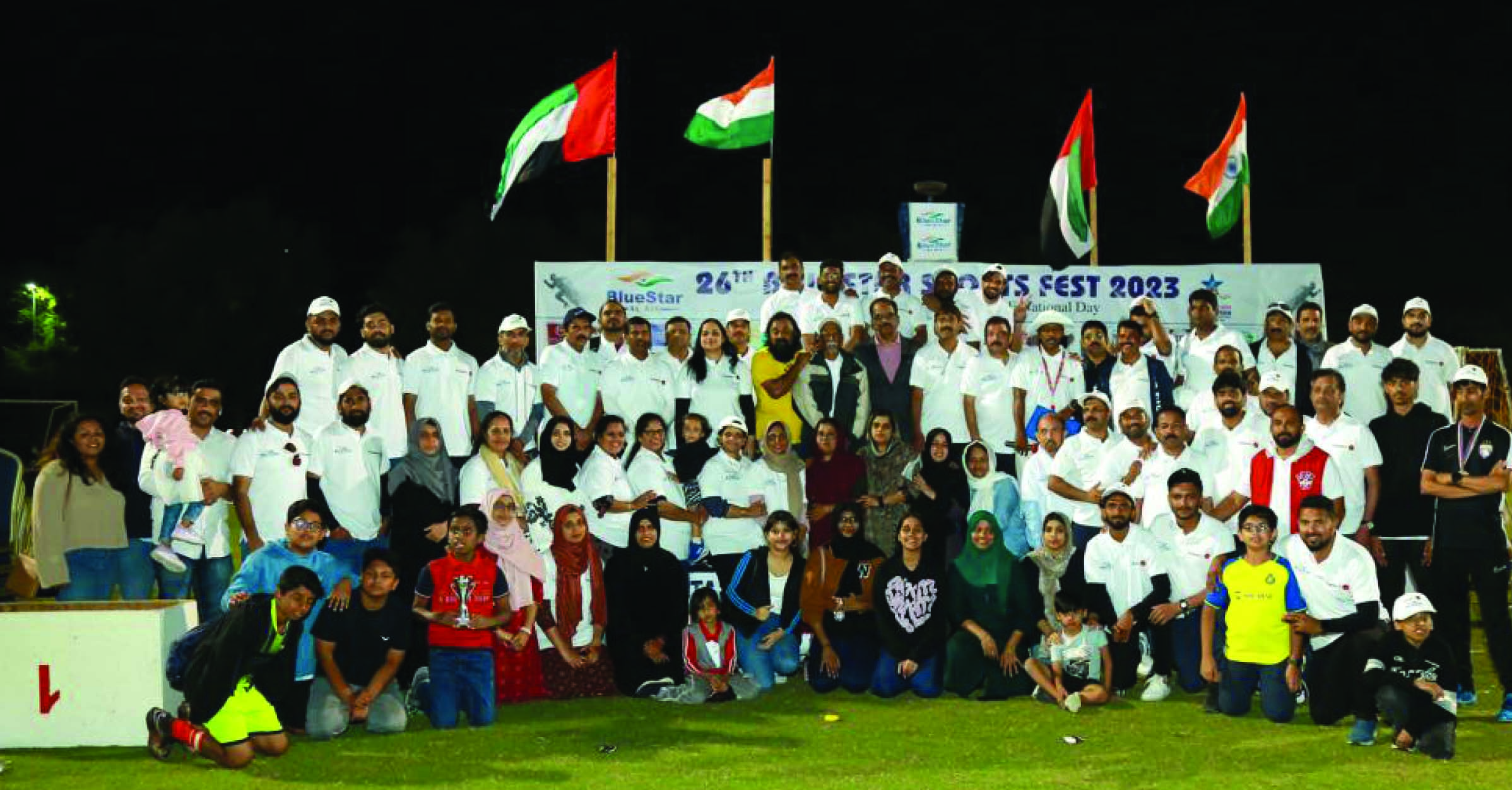 ഇന്റർ യു.എ.ഇ ബ്ലൂ സ്റ്റാർ സ്പോർട്സ് ഫെസ്റ്റിവൽ സമാപിച്ചു
