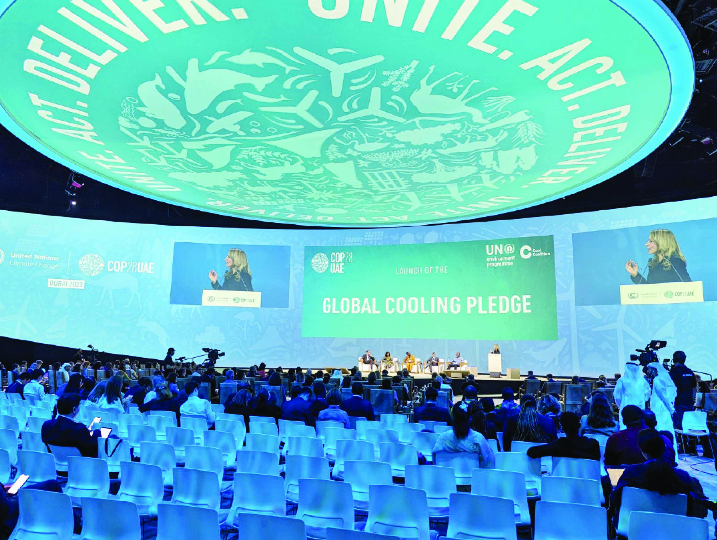 കോ​പ്​28 ഉ​ച്ച​കോ​ടി: ശീതീകരണ മേഖലയിൽ​ കാർബൺ പുറന്തള്ളൽ കുറക്കാൻ ധാരണ