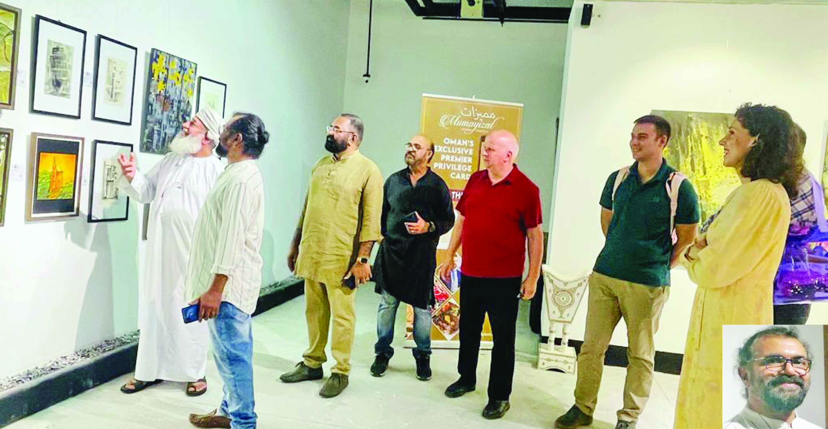 മൂ​വാ​റ്റു​പു​ഴ സ്വ​ദേ​ശി​യു​ടെ ചി​ത്രപ്ര​ദ​ർ​ശ​ന​ത്തി​ന്​ ഖു​റം വാ​ട്ട​ർ ഫ്ര​ണ്ട് മാ​ളി​ല്‍ തു​ട​ക്കം