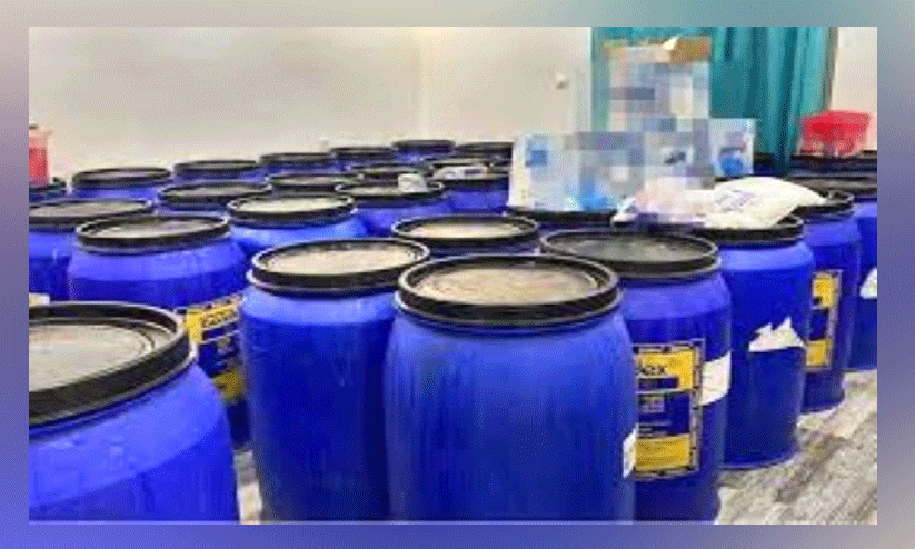 മ​ദ്യ ഫാ​ക്ട​റി ന​ട​ത്തി​യ മൂ​ന്നു പേ​ർ പി​ടി​യി​ൽ