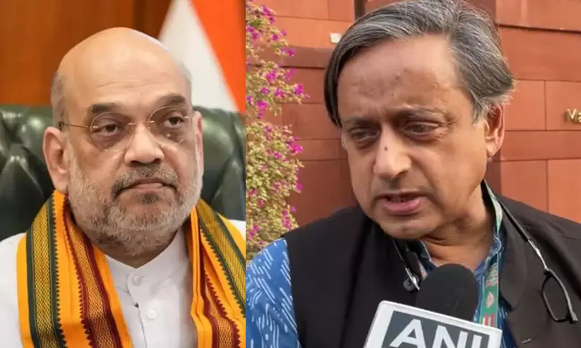 amit shah ShashiTharoor amit shah ShashiTharoor