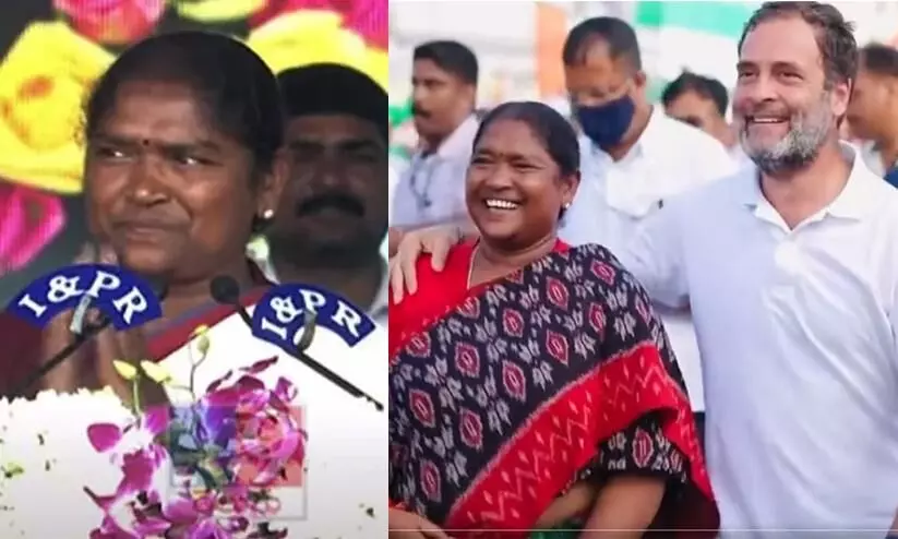 Once a gun-wielding Maoist, Seethakka is now a Telangana ministe Once a gun-wielding Maoist, Seethakka is now a Telangana ministe