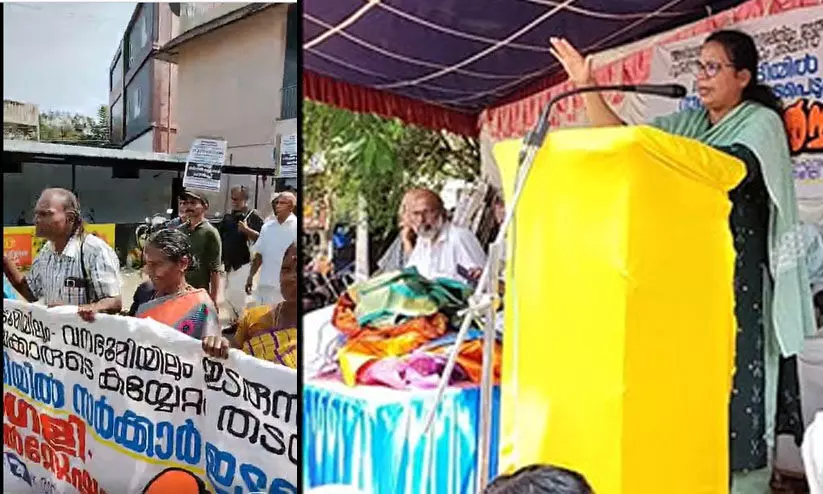 അട്ടപ്പാടിയിൽ 2023 ൽ നൽകിയ പട്ടയങ്ങളെ സംബന്ധിച്ച് സമഗ്രമായി അന്വേഷിക്കണമെന്ന് കെ.കെ. രമ അട്ടപ്പാടിയിൽ 2023 ൽ നൽകിയ പട്ടയങ്ങളെ സംബന്ധിച്ച് സമഗ്രമായി അന്വേഷിക്കണമെന്ന് കെ.കെ. രമ