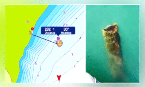 കടലിൽ കണ്ടെത്തിയ പൊട്ടിയ പൈപ്പ്