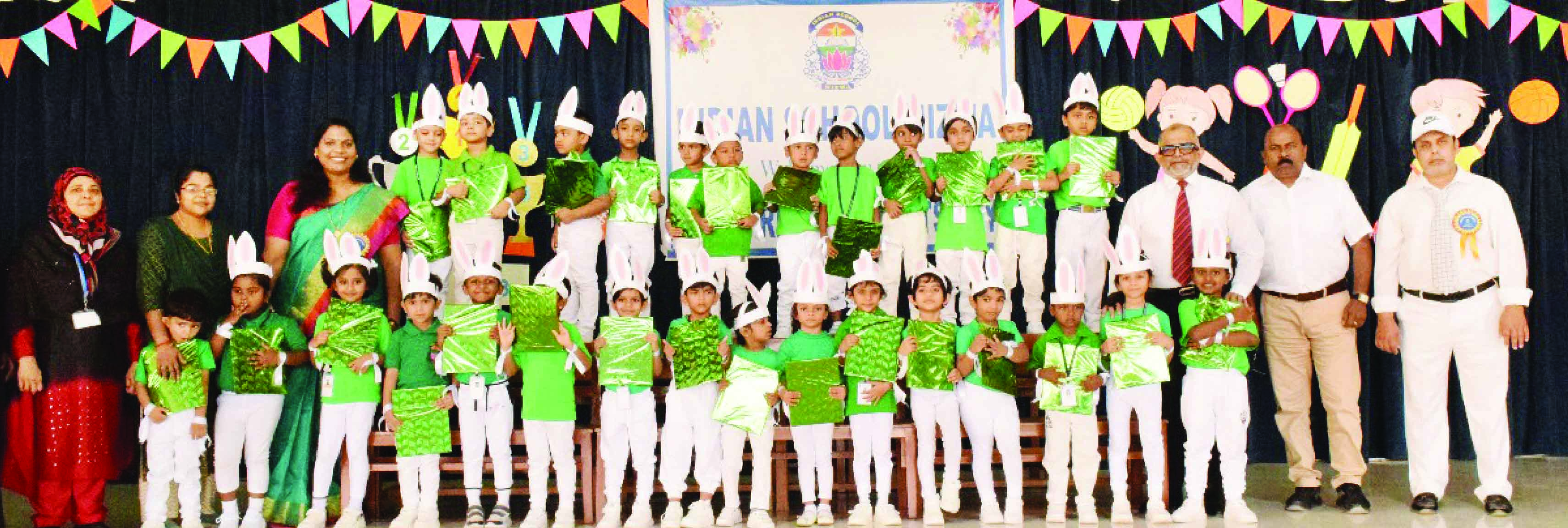 ഇ​ന്ത്യ​ൻ സ്കൂ​ൾ നി​സ്‌​വ കി​ൻ​ഡ​ർ ഗാ​ർ​ട്ട​ൻ സ്പോ​ർ​ട്സ് മീ​റ്റ്