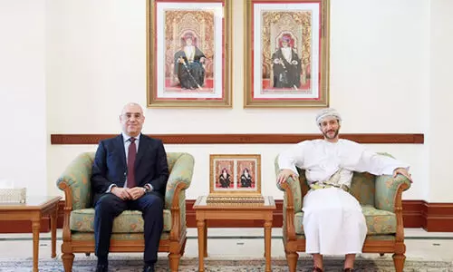 ഈ​ജി​പ്ത്​ പ്ര​തി​നി​ധി സം​ഘ​ത്തി​ന് ​സ്വീ​ക​ര​ണം ന​ൽ​കി