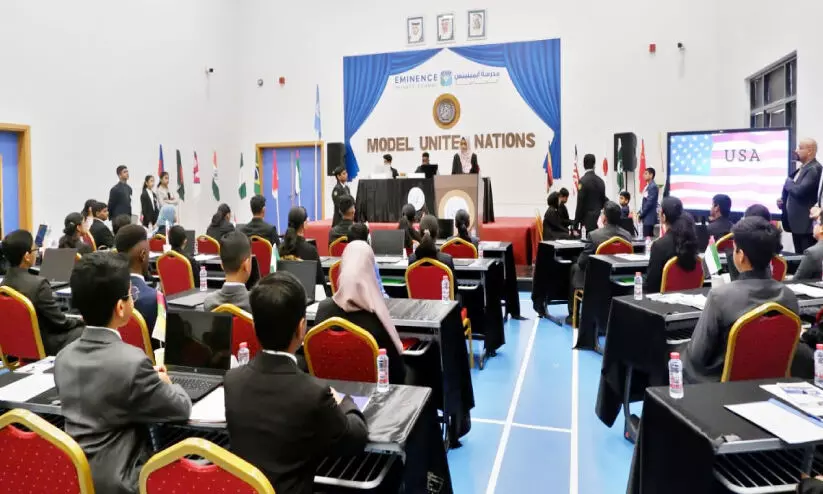 മോഡൽ യു.എൻ കോൺഫറൻസ് സംഘടിപ്പിച്ചു