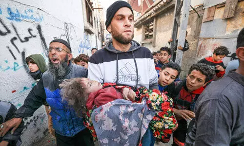 ഇ​സ്രാ​യേ​ൽ ക്രൂ​ര​ത​ക്ക്  ര​ണ്ടു മാ​സം; ഗ​സ്സ​യി​ൽ മ​ര​ണം 17,177