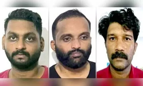 ലഹരി വസ്തുക്കളുമായി മൂന്നുപേർ പിടിയിൽ