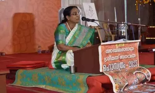 ഡാൽട്ടന് മുമ്പ് ഭാഗവതം ആറ്റമിക് തിയറി ചർച്ചചെയ്തു -അഡ്വ. സിന്ധു ഗോപാലകൃഷ്ണൻ