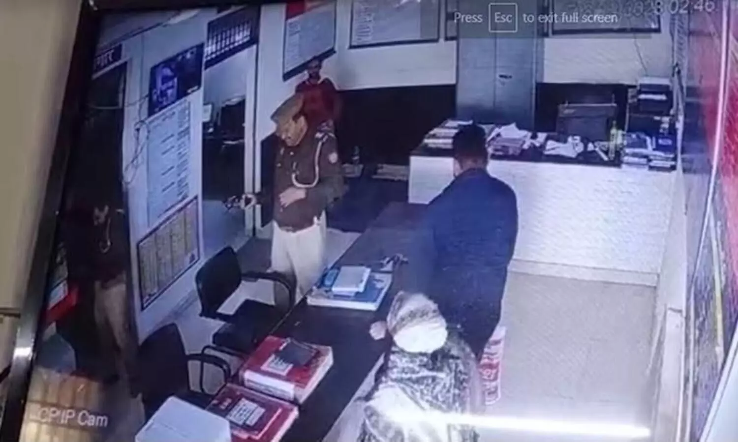 UP woman goes to police station for passport verification, gets shot by cop