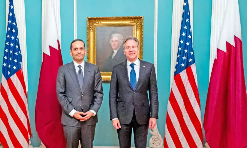 ഗസ്സ: ആന്റണി ബ്ലിങ്കനുമായി കൂടിക്കാഴ്ച നടത്തി പ്രധാനമന്ത്രി ഗസ്സ: ആന്റണി ബ്ലിങ്കനുമായി കൂടിക്കാഴ്ച നടത്തി പ്രധാനമന്ത്രി