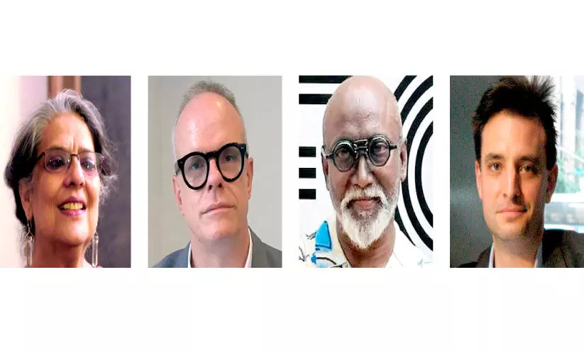 ഗീത കപൂർ, ഹാൻസ് ഉൾറിക് ഒബ്രിസ്റ്റ്,ബോസ് കൃഷ്ണമാചാരി,പാബ്ലോ ഹെൽ ഗുവേര