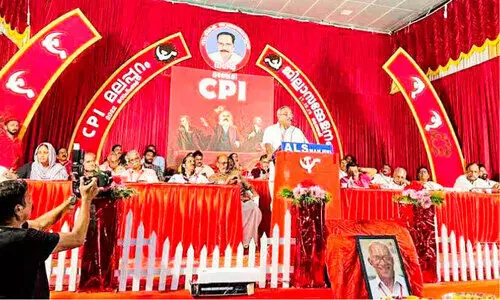 അവസാനമായി മഞ്ചേരിയിലെത്തിയത് സി.പി.ഐ ജില്ല സമ്മേളനത്തിന്