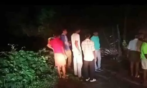 ചുരത്തിൽ മുട്ടലോറി മറിഞ്ഞു; റോഡിൽ മുട്ട പൊട്ടിയൊഴുകി നിരവധി ബൈക്കുകൾ മറിഞ്ഞു