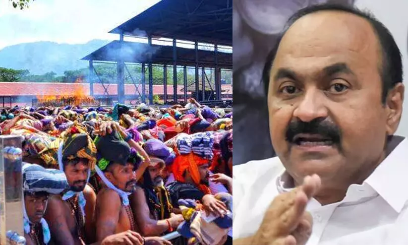 ശബരിമല: അടിയന്തര നടപടികള് ഉടന് സ്വീകരിക്കണമെന്ന് വി.ഡി സതീശൻ ശബരിമല: അടിയന്തര നടപടികള് ഉടന് സ്വീകരിക്കണമെന്ന് വി.ഡി സതീശൻ