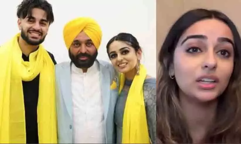 Punjab CM Bhagwant Manns daughter accuses him of neglecting family, throwing his son out
