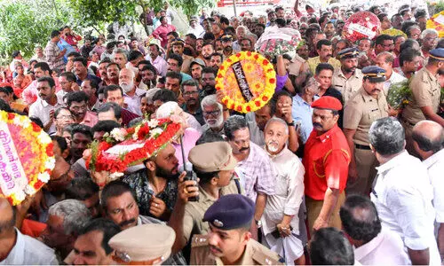 കാനം രാജേന്ദ്രന്‍റെ സംസ്​കാരം​ ഇന്ന്​