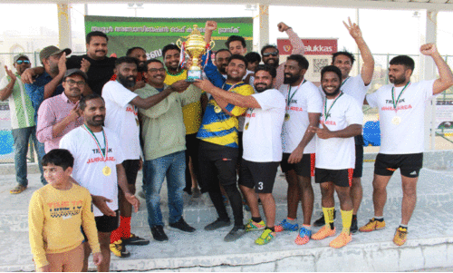 ട്രാ​സ്ക് ഫു​ട്ബാ​ൾ ടൂ​ർ​ണ​മെ​ന്റ്: ജ​ഹ്‌​റ ഏ​രി​യ ടീം ​ജേ​താ​ക്ക​ൾ