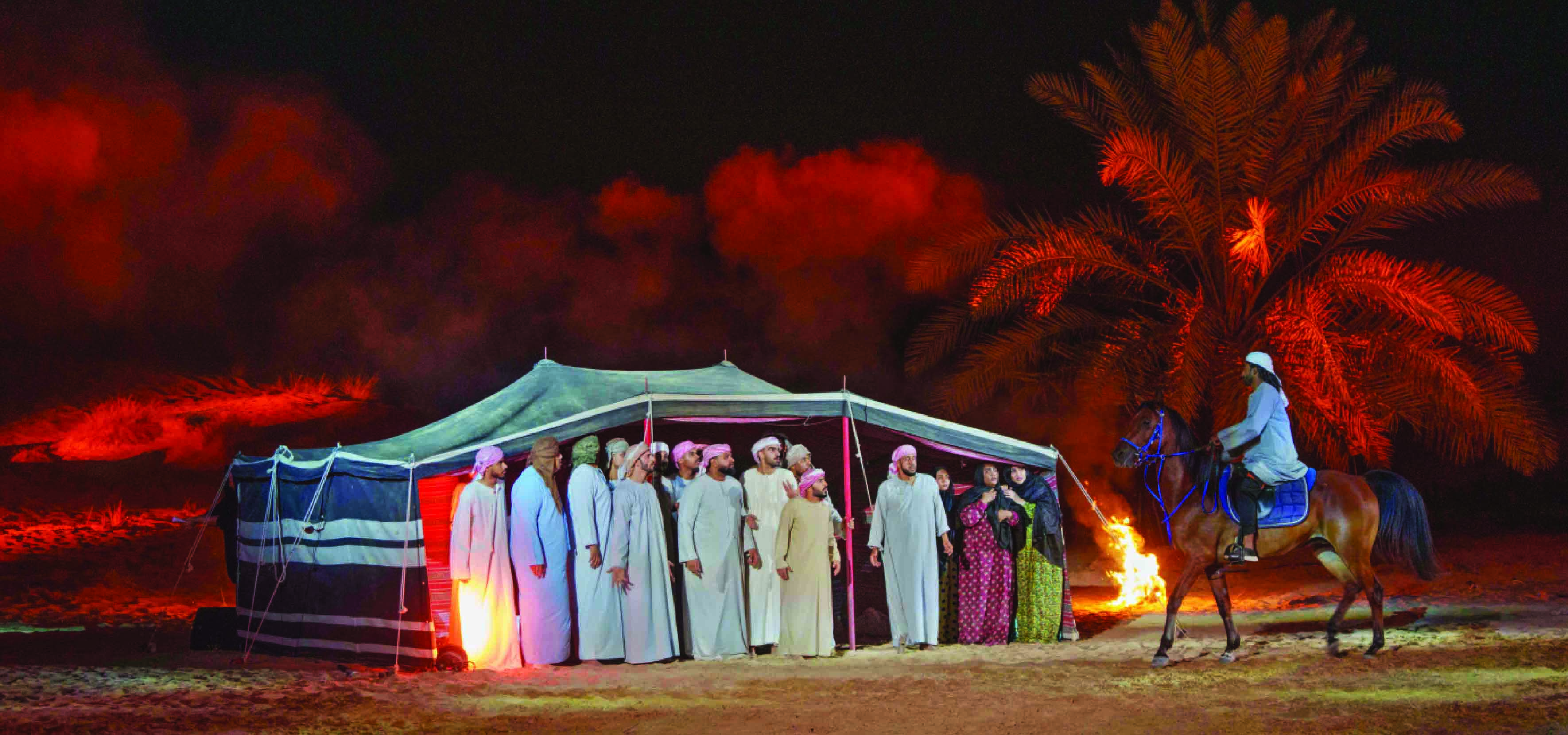 അ​ര​ങ്ങാ​യി അ​ൽ കു​ഹൈ​ഫ് മ​രു​ഭൂ​മി