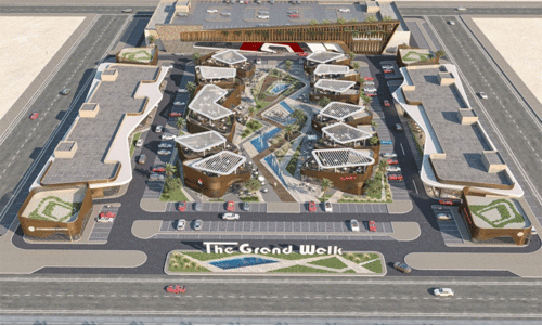 പു​തി​യ ഷോ​പ്പി​ങ്​ മാ​ളി​ന്‍റെ രൂ​പ​രേ​ഖ