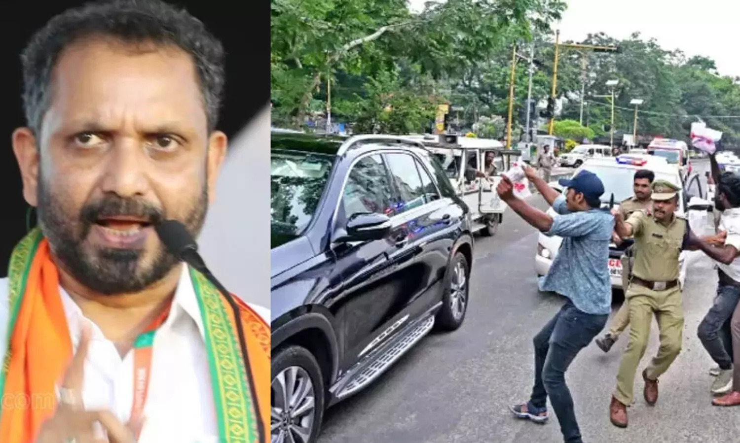 എസ്.എഫ്.ഐ ഗുണ്ടാ ആക്രമണം മുഖ്യമന്ത്രിയുടെ അറിവോടെയെന്ന് കെ. സുരേന്ദ്രൻ