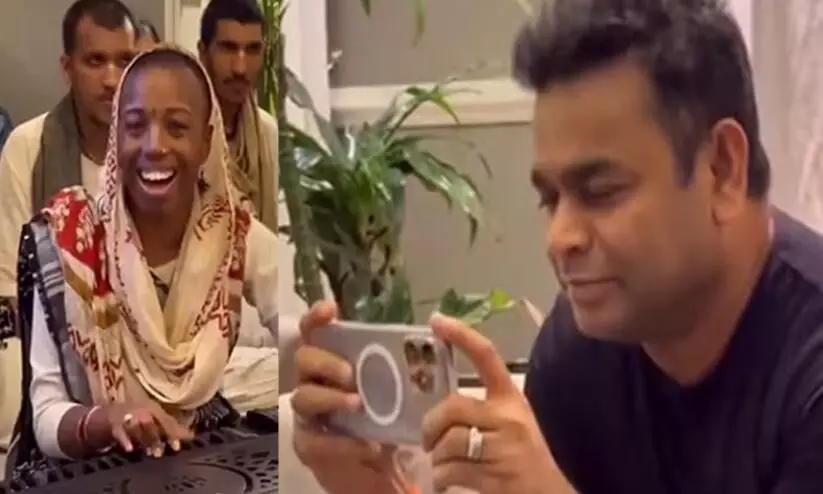 A. R Rahman Hosts Kirtan At His Dubai Residence