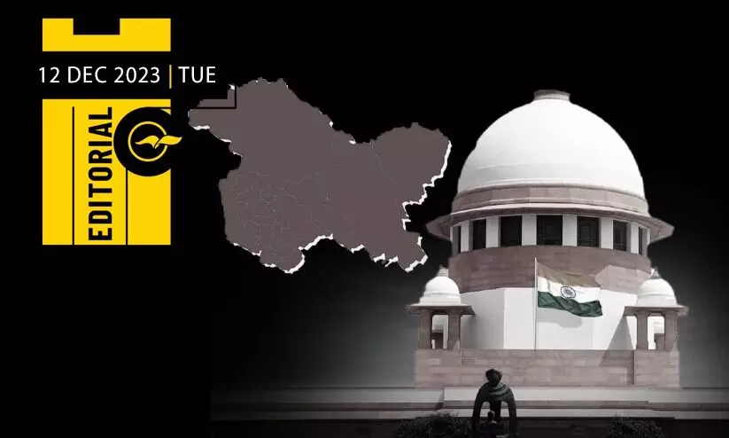 ജമ്മു-കശ്മീർ വിധിയുടെ അനന്തര സാധ്യതകൾ ജമ്മു-കശ്മീർ വിധിയുടെ അനന്തര സാധ്യതകൾ