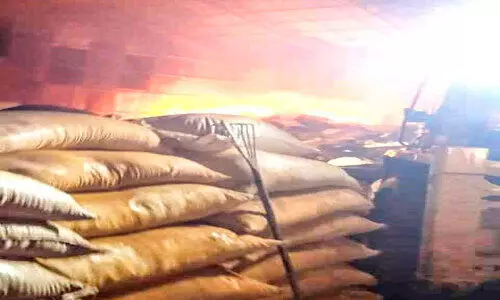 പ്ലാ​സ്റ്റി​ക് മാ​ലി​ന്യ ഗോ​ഡൗ​ണി​ല്‍ തീ​പി​ടി​ത്തം