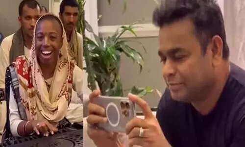 A. R Rahman Hosts Kirtan At His Dubai Residence