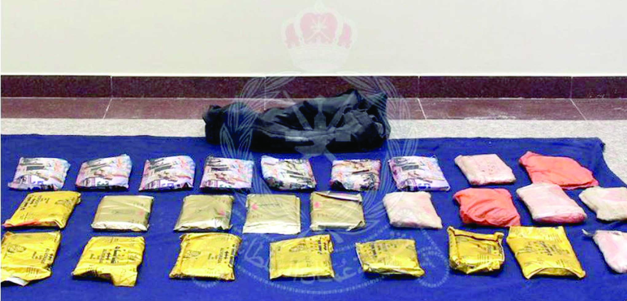 25 കി​ലോ​ഗ്രാം ഹ​ഷീ​ഷു​മാ​യി പി​ടി​യി​ൽ