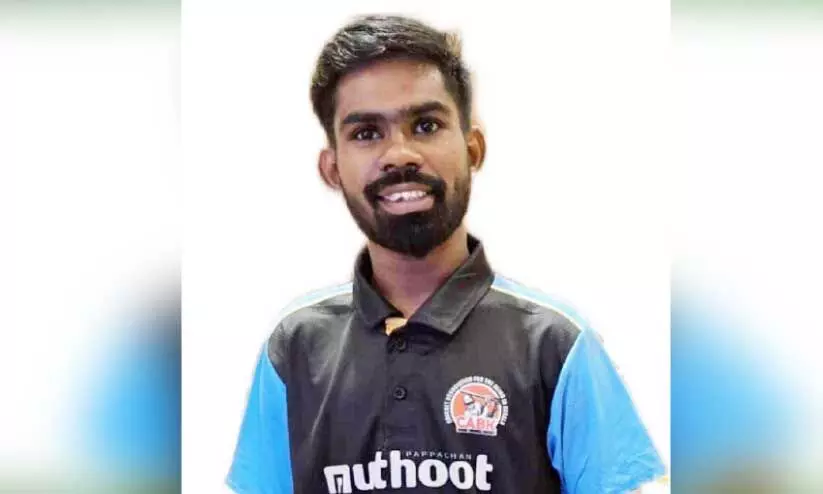 blind cricketer sayanth blind cricketer sayanth