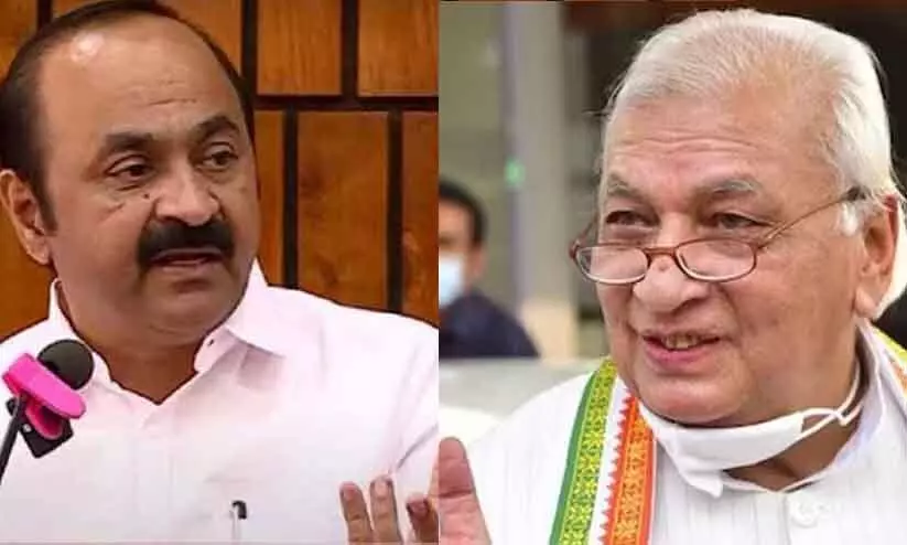 പ്രതിപക്ഷം ഒരു കാലത്തും ഗവര്ണര്ക്കൊപ്പം നിന്നിട്ടില്ലെന്ന് വി.ഡി സതീശൻ പ്രതിപക്ഷം ഒരു കാലത്തും ഗവര്ണര്ക്കൊപ്പം നിന്നിട്ടില്ലെന്ന് വി.ഡി സതീശൻ