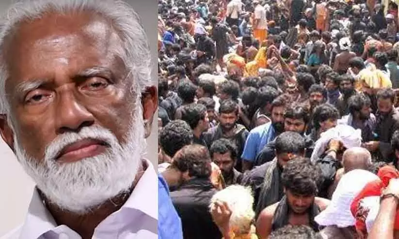 ശബരിമലയിൽ സർക്കാർ കണ്ണടച്ച് ഇരുട്ടാക്കുന്നുവെന്ന് കുമ്മനം ശബരിമലയിൽ സർക്കാർ കണ്ണടച്ച് ഇരുട്ടാക്കുന്നുവെന്ന് കുമ്മനം