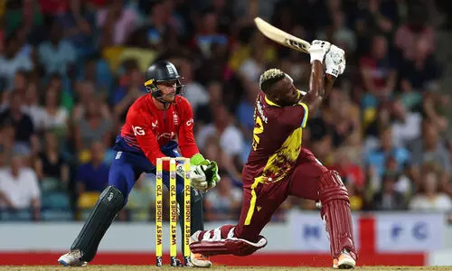 റസ്സലിന്റെ ഗംഭീര തിരിച്ചുവരവ്; ഇംഗ്ലണ്ടിനെതിരായ ആദ്യ ട്വന്റി 20യിൽ വിൻഡീസിന് ജയം