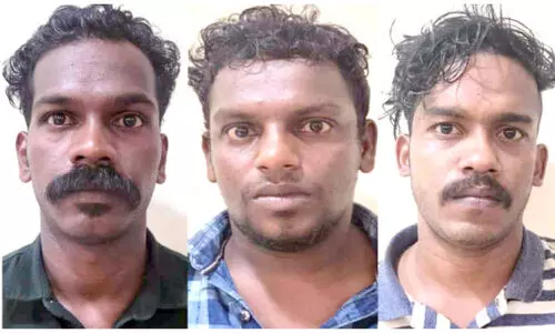 യുവാക്കളെ മർദിച്ച സംഭവം: മൂന്നുപേർ പിടിയിൽ