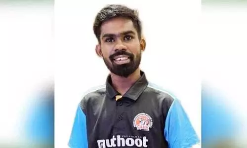 blind cricketer sayanth