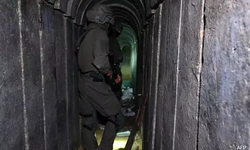 തുരങ്കങ്ങളിൽ കടൽവെള്ളം ഇസ്രായേൽ കയറ്റിത്തുടങ്ങിയെന്ന്