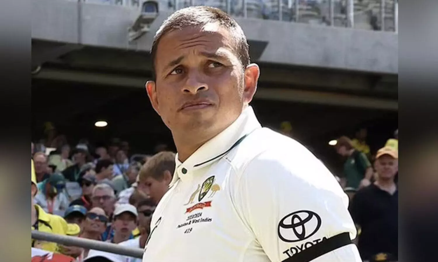 ഫലസ്തീന് പിന്തുണ: ഷൂ വിലക്കിയപ്പോൾ പുതിയ പ്രതിഷേധ മാർഗം കണ്ടെത്തി ഉസ്മാൻ ഖ്വാജ