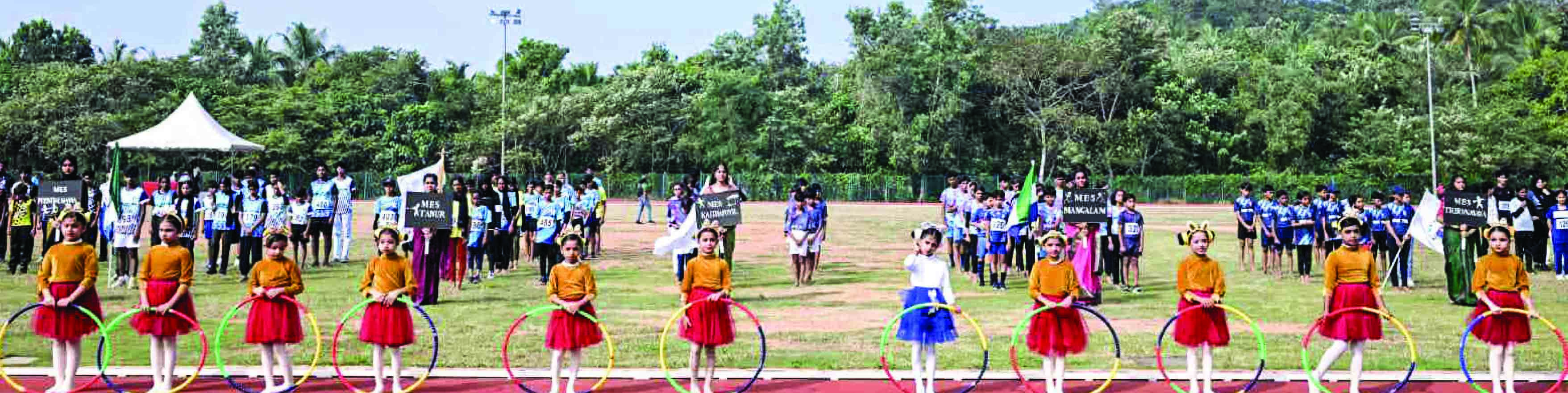 എം.​ഇ.​എ​സ് സം​സ്ഥാ​ന കാ​യി​ക​മേ​ള​ക്ക് ട്രാ​ക്കു​ണ​ർ​ന്നു