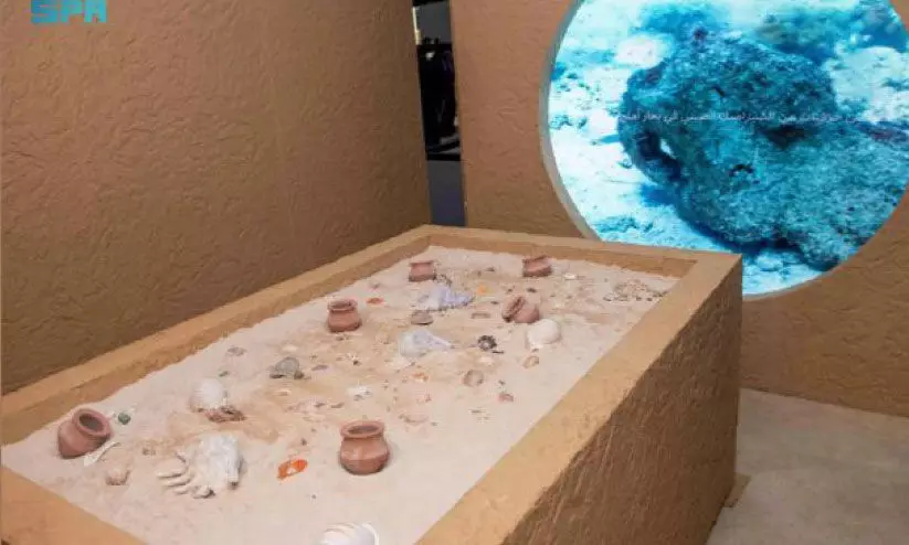 സൗ​ദി പൈ​തൃ​ക അ​തോ​റി​റ്റി പ​വി​ലി​യ​ൻ