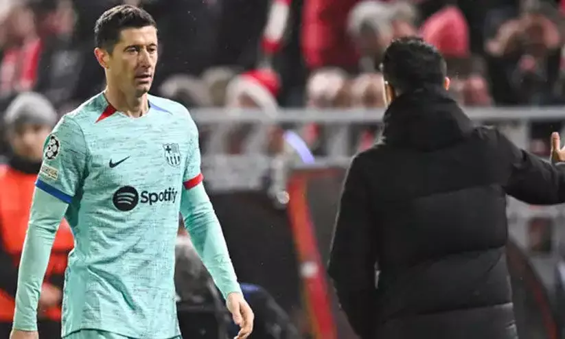 ചാമ്പ്യൻസ് ലീഗിൽ ബാഴ്സലോണക്ക് ഞെട്ടിക്കുന്ന തോൽവി