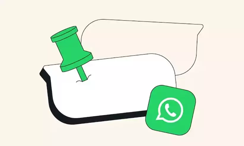 ഇനി മെസ്സേജുകൾ ചാറ്റ് വിൻഡോയിൽ പിൻ ചെയ്തുവെക്കാം; വാട്സ്ആപ്പിൽ ‘പിൻ ചാറ്റ്’ ഫീച്ചറെത്തി