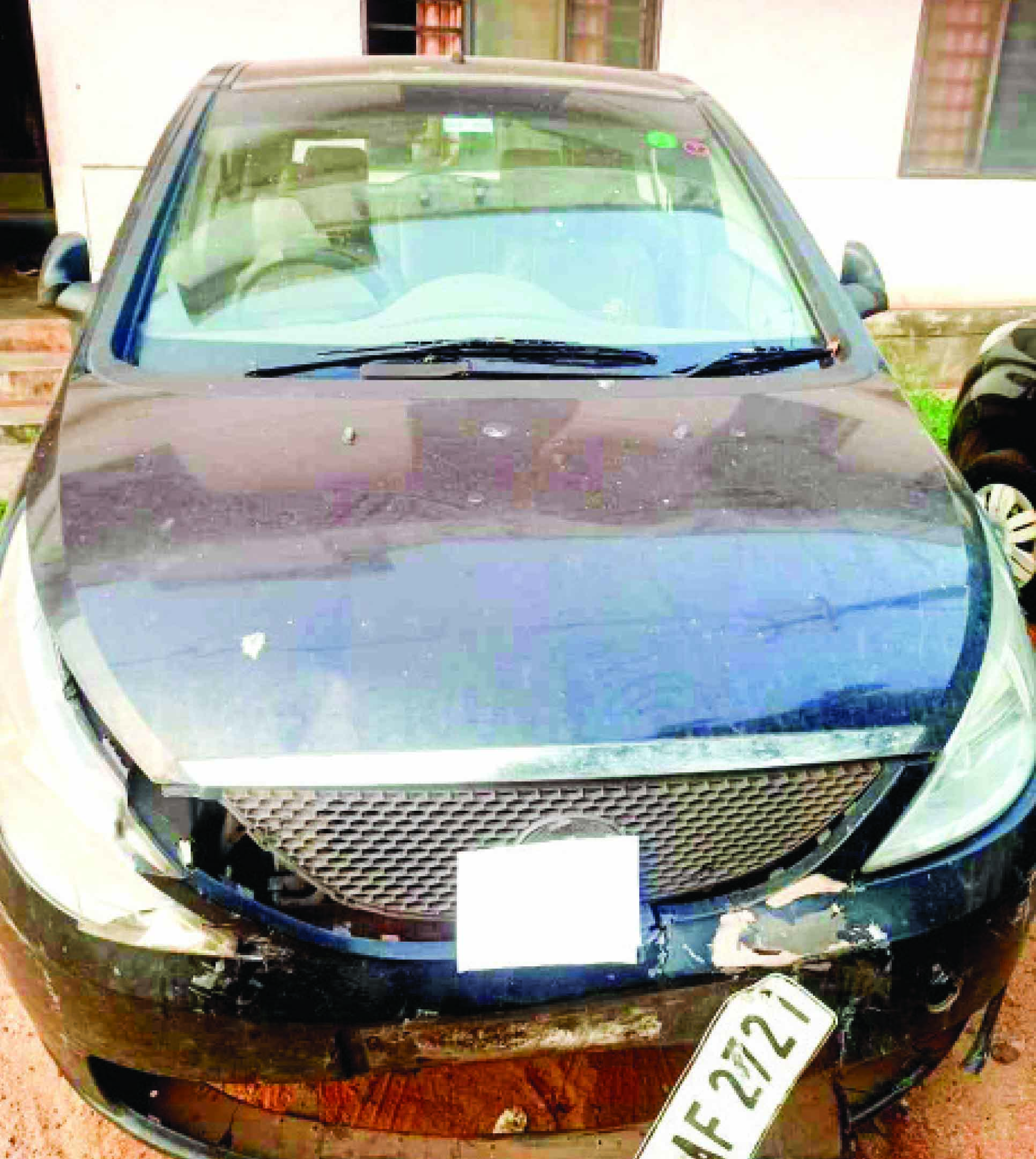 ഒരാളുടെ മരണത്തിനിടയാക്കിയ വാഹനാപകടം: അപകടത്തിൽപ്പെട്ട് നിർത്താതെ പോയ കാർ പൊലീസ് പിടികൂടി ഒരാളുടെ മരണത്തിനിടയാക്കിയ വാഹനാപകടം: അപകടത്തിൽപ്പെട്ട് നിർത്താതെ പോയ കാർ പൊലീസ് പിടികൂടി