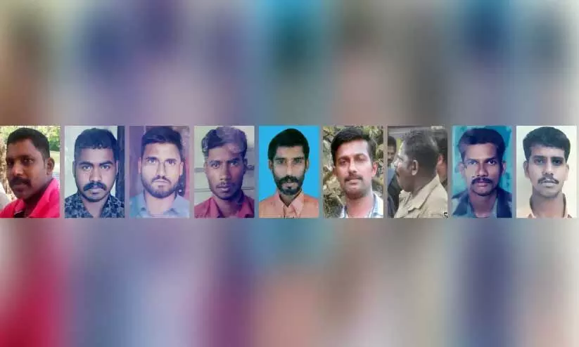 കുറ്റക്കാരെന്ന് കണ്ടെത്തിയ പ്രതികൾ: അനിൽകുമാർ, സുനിൽകുമാർ, അനിൽകുമാർ, മനോജ്, ഉണ്ണി, സതീഷ് കുമാർ, സന്തോഷ്, സന്തോഷ്, സന്തോഷ് കുറ്റക്കാരെന്ന് കണ്ടെത്തിയ പ്രതികൾ: അനിൽകുമാർ, സുനിൽകുമാർ, അനിൽകുമാർ, മനോജ്, ഉണ്ണി, സതീഷ് കുമാർ, സന്തോഷ്, സന്തോഷ്, സന്തോഷ്