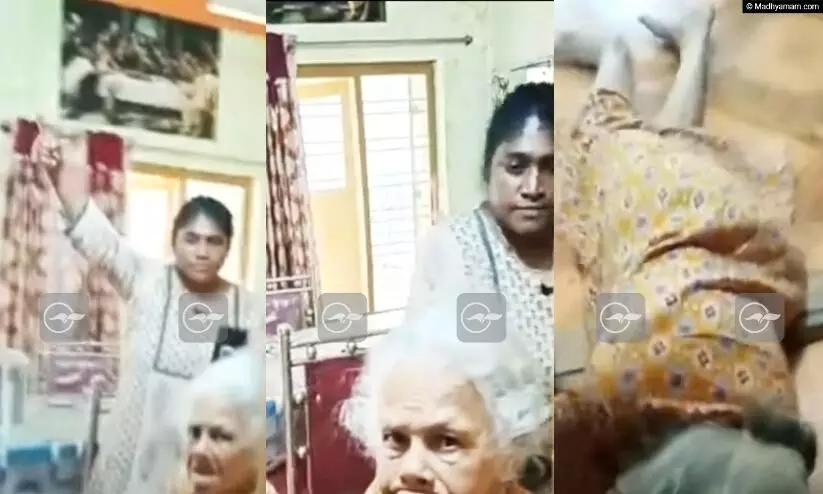 elderly woman attacked