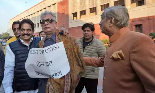 അമിത് ഷാക്കെതിരെ രോഷം; എം.പിമാർക്കെതിരെ നടപടി