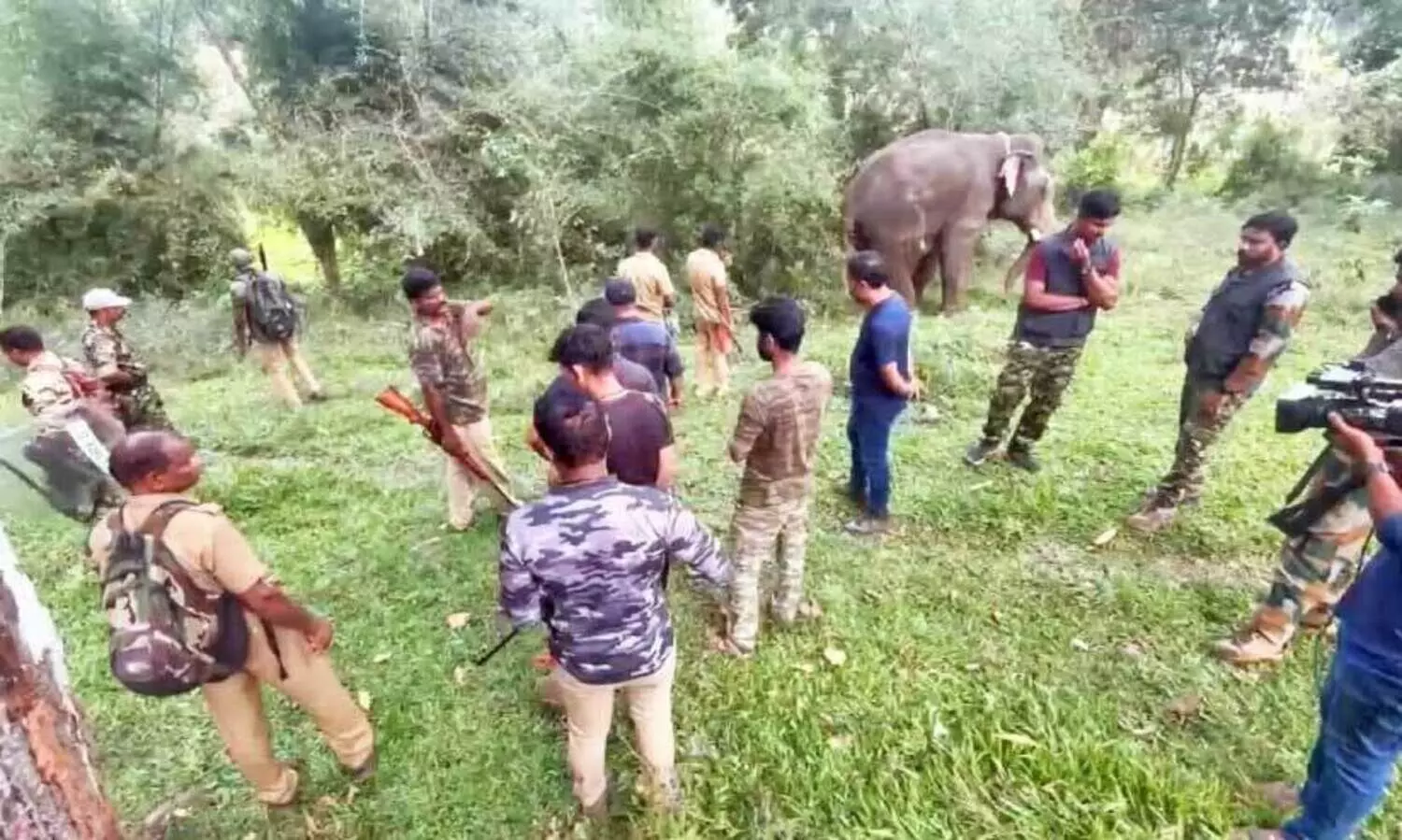 ക​ടു​വ തി​ര​ച്ചി​ലി​ന് ഒ​രു​ങ്ങു​ന്ന ദൗ​ത്യ​സം​ഘം
